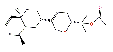 14,17-Epoxyloba-8,10,13(15)-trien-18-ol 18-acetate